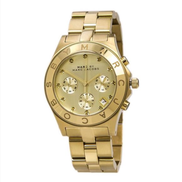 Gold Marc Jacobs Chronograph Ladies Watch main image 6